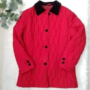 HALSTON Sport Quilted Winter Coat Small